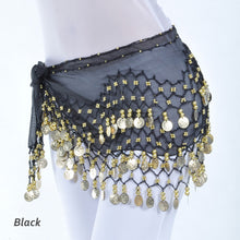 Load image into Gallery viewer, Women Sexy Belly Dance Hip Scarf Wrap Thailand/India/Arab Dancer Skirt Belt Dancer Skirt Female Show Costume Sequins Tassels