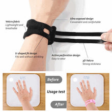 Load image into Gallery viewer, Portable Adjustable Thin Sports Yoga Wrist Band Left Right Universal Fitness Sprain Protection Soft Pain TFCC Tear Injury Brace