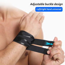 Load image into Gallery viewer, Unisex Adjustable Sports Compression Wrist Brace Breathable Thin Hand Wrap Support Wristband for Basketball Badminton Tennis