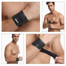 Load image into Gallery viewer, Unisex Adjustable Sports Compression Wrist Brace Breathable Thin Hand Wrap Support Wristband for Basketball Badminton Tennis
