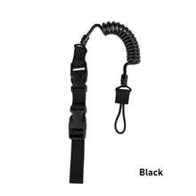 Load image into Gallery viewer, Multi-purpose Tactical Lanyard Military Spring Lanyard Airsoft Pistol Lanyard Rifle Sling Strap Shooting Hunting Gun Accessories