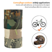 Load image into Gallery viewer, 5/10M Camouflage Tape Hunting Self-adhesive Camo Tape Waterproof Non-Slip Military Paintball Airsoft Rifle Tape Bicycle Sticker