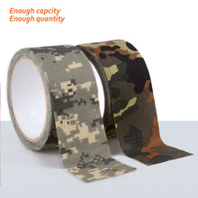 Load image into Gallery viewer, 5/10M Camouflage Tape Hunting Self-adhesive Camo Tape Waterproof Non-Slip Military Paintball Airsoft Rifle Tape Bicycle Sticker