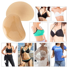 Load image into Gallery viewer, 1Pair Chest Pad Bikini Set Push Up Padded Bikinis Swimsuit Women Swimwear Women Thicker Breathable Sponge Bra Pad