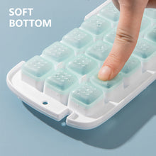Load image into Gallery viewer, Press Type Ice Cube with Storage Box Silicone Ice Cube Tray Ice Cube Maker Home Bar DIY Ice Cube Tool with Lid