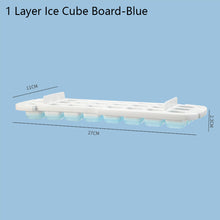 Load image into Gallery viewer, Press Type Ice Cube with Storage Box Silicone Ice Cube Tray Ice Cube Maker Home Bar DIY Ice Cube Tool with Lid