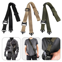 Load image into Gallery viewer, MS4 Tactical Gun Sling 2 Point Bungee Airsoft Rifle Strapping Belt Military Shooting QD Metal Buckle Gun Strap Hunting Accessories