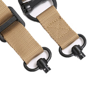 Load image into Gallery viewer, MS4 Tactical Gun Sling 2 Point Bungee Airsoft Rifle Strapping Belt Military Shooting QD Metal Buckle Gun Strap Hunting Accessories