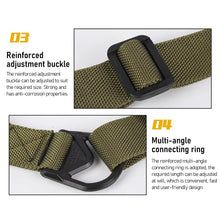 Load image into Gallery viewer, MS3 Tactical 2 Point Multi-Mission Rifle Sling Gun Strap System Mount Set Suitable Quick Detach Anti-tearing Adjustable Strap