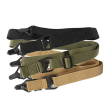 Load image into Gallery viewer, MS3 Tactical 2 Point Multi-Mission Rifle Sling Gun Strap System Mount Set Suitable Quick Detach Anti-tearing Adjustable Strap