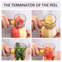 Load image into Gallery viewer, Stainless Steel Blade Peeler with Container Vegetable Fruit Parer with Storage Box Potato Carrot Peeling Knife Kitchen Tools