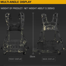 Load image into Gallery viewer, High Quality MOLLE Military Hunting Vest SPC Lightweight Tactical Vest Chest Rigs Cordura Material