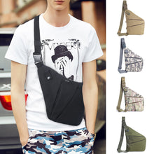 Load image into Gallery viewer, Men's Multifunctional Concealed Tactical Storage Gun Bag Left Right Nylon Shoulder Bag Anti-theft Bag Chest Bag Hunting