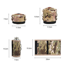 Load image into Gallery viewer, Gas Can Protective Cover Gas Tank Case Air Bottle Wrap Sleeve Tissue Box With Side Pocket Gas Canister Cylinder Case
