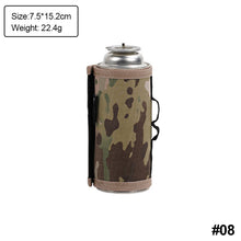 Load image into Gallery viewer, Gas Can Protective Cover Gas Tank Case Air Bottle Wrap Sleeve Tissue Box With Side Pocket Gas Canister Cylinder Case