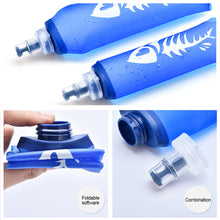 Load image into Gallery viewer, Outdoor Running Hiking Cycling Soft Bottle Folding BPA Free Hydration Water Bottle