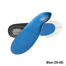 Load image into Gallery viewer, Man Women Sport Running Silicone Gel Insoles For Feet Shoes Sole Orthopedic PPad Massaging Shock Absorption Arch Support