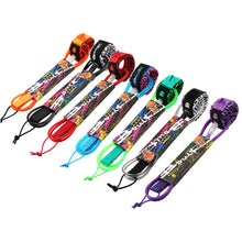 Load image into Gallery viewer, 6-12ft Surf Leg Rope Surf Leash Surfboard Leash 7mm TPU Inflatable Paddle Board Longboard SUP Foot Rope