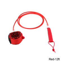 Load image into Gallery viewer, 6-12ft Surf Leg Rope Surf Leash Surfboard Leash 7mm TPU Inflatable Paddle Board Longboard SUP Foot Rope