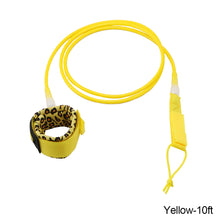 Load image into Gallery viewer, 6-12ft Surf Leg Rope Surf Leash Surfboard Leash 7mm TPU Inflatable Paddle Board Longboard SUP Foot Rope