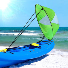 Load image into Gallery viewer, Surfboard Accessories Downwind Paddle Inflatable Canoe Drag Sail Kayak Accessories With Transparent Window Folding Thrusters