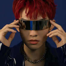 Load image into Gallery viewer, Future Warrior Rimless Sunglasses Retro Sun Glasses Mask Novelty Glasses Punk Steampunk Party Glasses Halloween Party Supplies