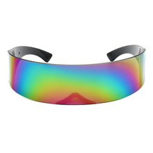 Load image into Gallery viewer, Future Warrior Rimless Sunglasses Retro Sun Glasses Mask Novelty Glasses Punk Steampunk Party Glasses Halloween Party Supplies