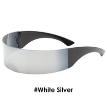 Load image into Gallery viewer, Future Warrior Rimless Sunglasses Retro Sun Glasses Mask Novelty Glasses Punk Steampunk Party Glasses Halloween Party Supplies