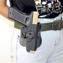Load image into Gallery viewer, Left/Right Hand Tactical IMI Glock Holster Case Gun Holster for Glock 17 19 22 26 31 Pistol Holsters Airsoft Hunting Case Accessories