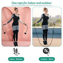 Load image into Gallery viewer, 1Pc Portable Creative Counting Skipping Rope Wireless Skip Rope Smart Electronic Digital Lose Weight Cordless Jump Ropes