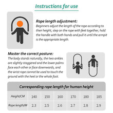 Load image into Gallery viewer, 1Pc Portable Creative Counting Skipping Rope Wireless Skip Rope Smart Electronic Digital Lose Weight Cordless Jump Ropes