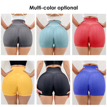 Load image into Gallery viewer, High Waist Women Shorts Fitness Sports Shorts Hip Tight Yoga Shorts Elasticity Push Up Leggings Gym Running Seamless Women's Shorts