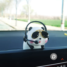 Load image into Gallery viewer, Car Interior Decoration Creative Anime Panda Pendant Ornament Swinging Doll Auto Rearview Mirror Pendant Car Accessories Gift