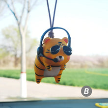 Load image into Gallery viewer, Anime Tiger Car Interior Decoration Swinging Tiger Auto Rearview Mirror Pendant Center Console Decor for Car Accessories Gift