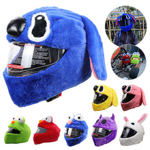 Load image into Gallery viewer, Motorcycle Helmet Covers Full Helmets Hat Christmas Cap Gift Cover Funny Plush Helmet Protective Cover For Personalized Party