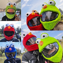 Load image into Gallery viewer, Motorcycle Helmet Covers Full Helmets Hat Christmas Cap Gift Cover Funny Plush Helmet Protective Cover For Personalized Party