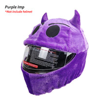 Load image into Gallery viewer, Motorcycle Helmet Covers Full Helmets Hat Christmas Cap Gift Cover Funny Plush Helmet Protective Cover For Personalized Party