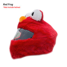 Load image into Gallery viewer, Motorcycle Helmet Covers Full Helmets Hat Christmas Cap Gift Cover Funny Plush Helmet Protective Cover For Personalized Party