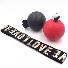 Load image into Gallery viewer, Boxing Speed Ball Head Band Fighting Speed Training Punch Ball MMA Sanda Boxer Hand Eye Reaction Home Sandbag Muay Thai Boxeo