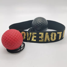 Load image into Gallery viewer, Boxing Speed Ball Head Band Fighting Speed Training Punch Ball MMA Sanda Boxer Hand Eye Reaction Home Sandbag Muay Thai Boxeo