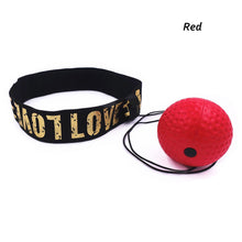 Load image into Gallery viewer, Boxing Speed Ball Head Band Fighting Speed Training Punch Ball MMA Sanda Boxer Hand Eye Reaction Home Sandbag Muay Thai Boxeo