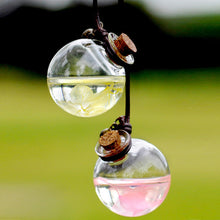 Load image into Gallery viewer, Car Perfume Pendant Hanging Bottle With Flower Essential Perfume Bottle Air Freshener Diffuser Automobiles Ornaments