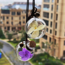Load image into Gallery viewer, Car Perfume Pendant Hanging Bottle With Flower Essential Perfume Bottle Air Freshener Diffuser Automobiles Ornaments