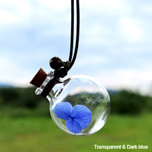 Load image into Gallery viewer, Car Perfume Pendant Hanging Bottle With Flower Essential Perfume Bottle Air Freshener Diffuser Automobiles Ornaments