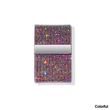 Load image into Gallery viewer, Car Bling Diamond Driver License Card Holder Driving License Credit Card Storage Interior Flip Ladies Girls Car Accessories