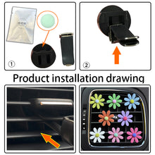 Load image into Gallery viewer, 1Pc Car Air Outlet Flower Decoration Ornaments Elegant Air Perfume Vent Clip Accessories Auto