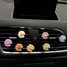 Load image into Gallery viewer, 1Pc Car Air Vent Clips Air Conditioning Small Daisy Aromatherapy Decor Clip Freshener Interior Outlet Vent Perfume