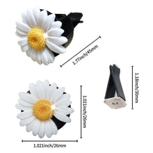 Load image into Gallery viewer, 1Pc Car Air Vent Clips Air Conditioning Small Daisy Aromatherapy Decor Clip Freshener Interior Outlet Vent Perfume