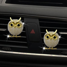 Load image into Gallery viewer, Car Decoration Car Air Freshener Auto Outlet Perfume Clip Pearl Owl Aroma Diffuser Accessories Ornaments Gifts