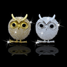 Load image into Gallery viewer, Car Decoration Car Air Freshener Auto Outlet Perfume Clip Pearl Owl Aroma Diffuser Accessories Ornaments Gifts